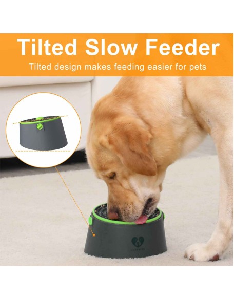 Dog Feeder Toys Set 3 in1 with Treat Balls