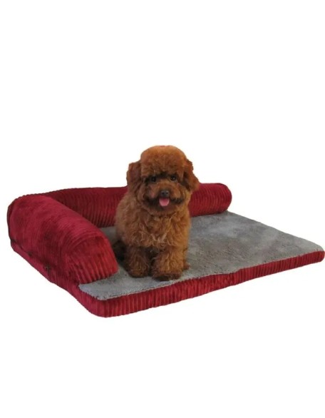 L-Shaped Soft Cushion Dog Bed