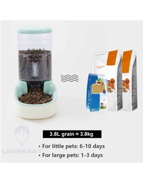 3.8L Automatic Dog Cat Feeders