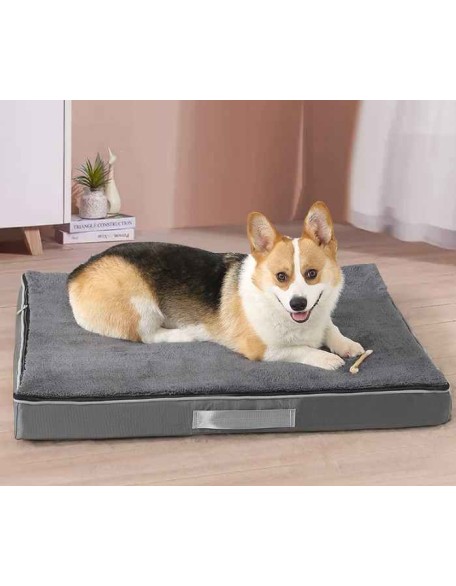 Memory Foam Dog Bed for Extra Large Dogs - Orthopedic Waterproof Dog Bed for Crate