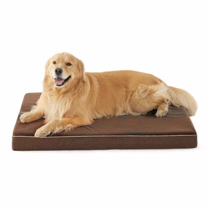 Memory Foam Dog Bed for Extra Large Dogs - Orthopedic Waterproof Dog Bed for Crate