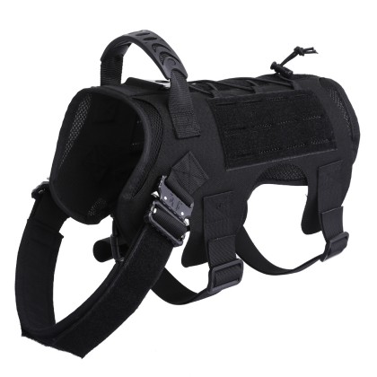 Tactical Dog Harness No Pull with Pouch