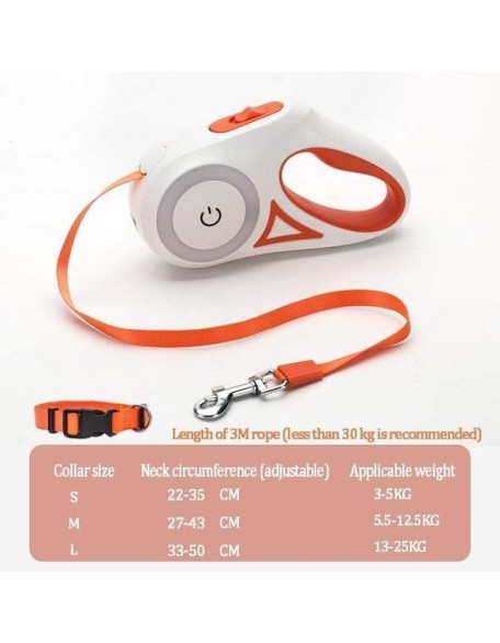 Pet Luminous Leash For Dog And Cat