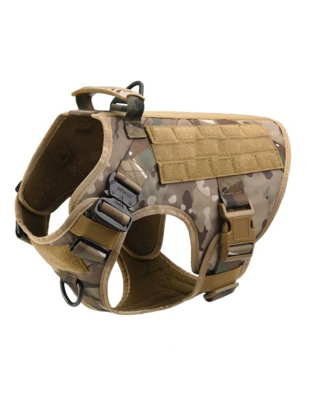 k9 Tactical No Pull Dog Harness, Military Dog tactical Vest Set