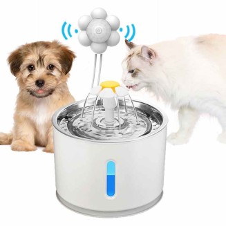 Automatic Pet Water Fountain Dispenser With/Without Infrared Motion Sensor