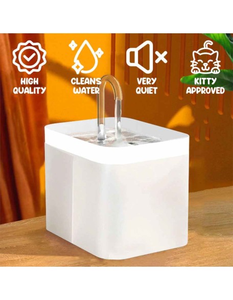 Filtered Water Fountain for Cats