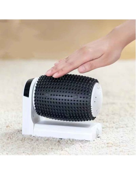 Automatic Cat Self Groomer Wall Corner Brushes Soft Cat Corner Scratcher Self Grooming