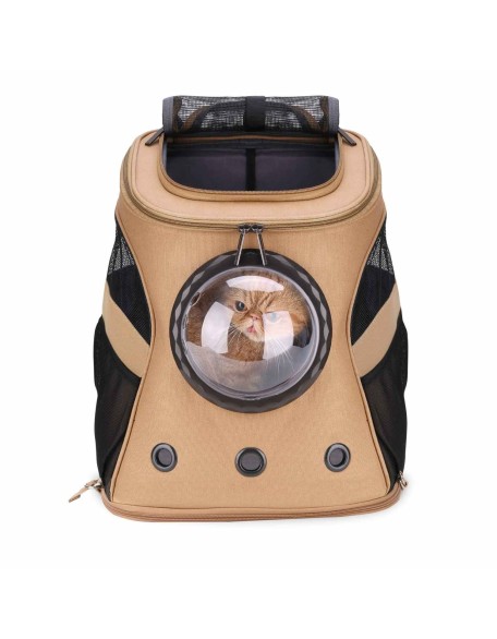 Large Cat Backpack Carrier with Bubble