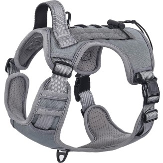 Military No Pull Tactical Dog Harness Vest