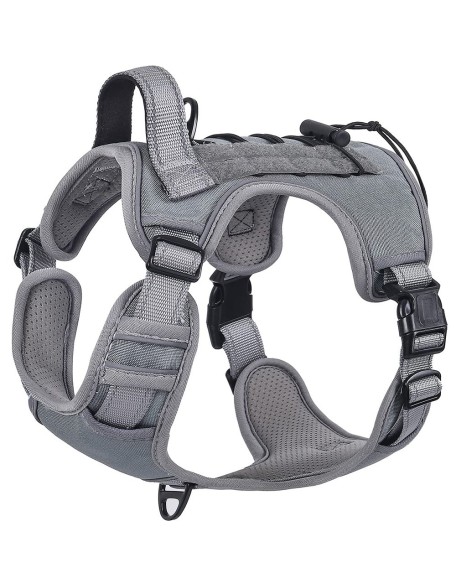 Military No Pull Tactical Dog Harness Vest