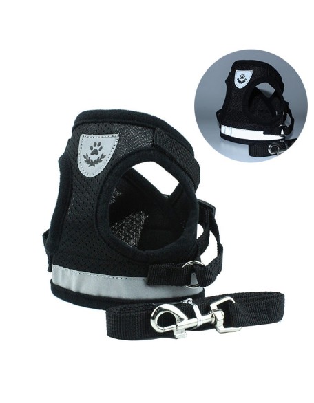 Reflective Cat & Kitten Harness And Leash Set