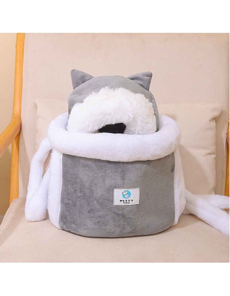 Pet Warm Carrier Bag Small Cat Dogs Backpack