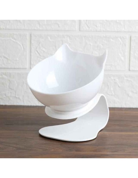 Elevated Cat Bowl - Anti-Vomiting Orthopedic Cat Bowl