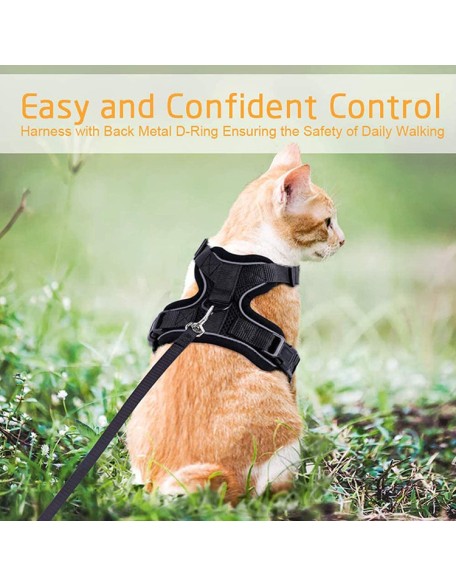 Cat Harness and Leash Set for Walking Cat and Small Dog Harness