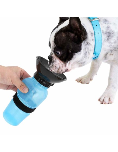 Portable Dog Bowl Water Bottle | 16oz