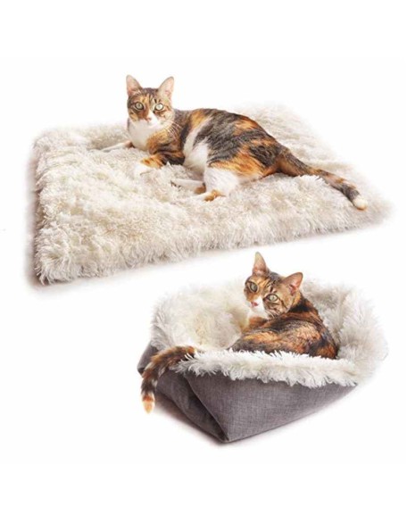 2-in-1 Soothing Cat Bed