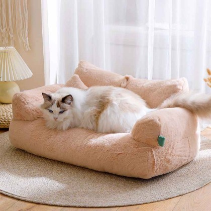 Calming Dog & Cat Sofa Bed, Pet Couch bed