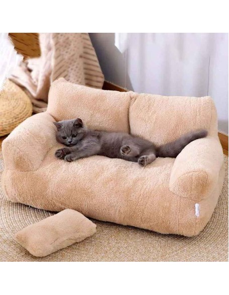 Calming Dog & Cat Sofa Bed, Pet Couch bed