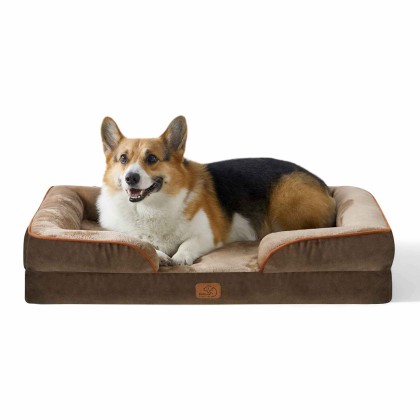 Orthopedic Dog Bed, Bolster Dog Beds