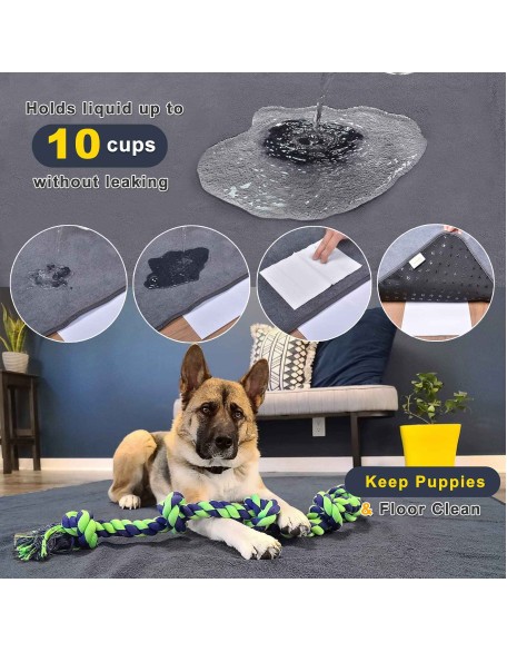 Extra Large Dog Mat for Floor, Non-Slip Washable Pee Pad for Dogs