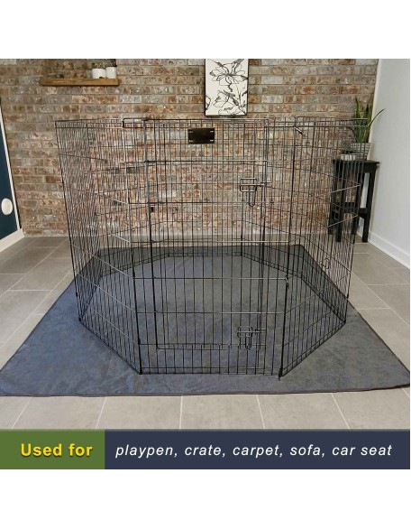 Extra Large Dog Mat for Floor, Non-Slip Washable Pee Pad for Dogs