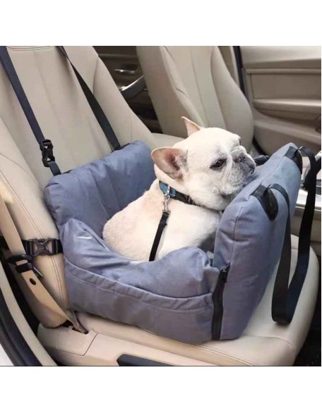 3-in-1 Waterproof Dog Car Booster Seat With Safety Belt