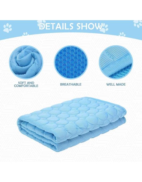 Dog Cooling Mat For Summer - Pet Cooling Pad