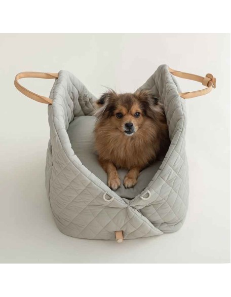 3-in-1 Dog Car Seat | Dog Handbag Car Seat Travel Bed for Small Dogs Portable Washable Puppy Tote