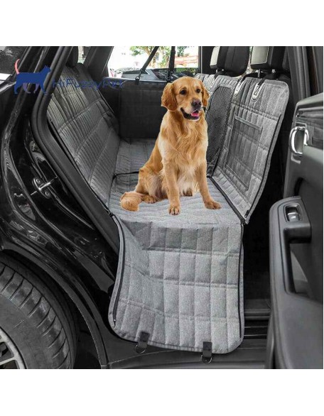 Waterproof Dog Car Seat Cover for Back Seat, Nonslip Dog Car Hammock