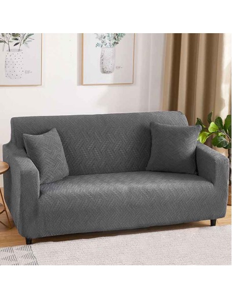 Super Stretch Sectional Geometrical Sofa Cover for Pet