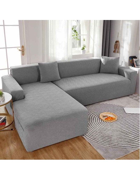 Super Stretch Sectional Geometrical Sofa Cover for Pet