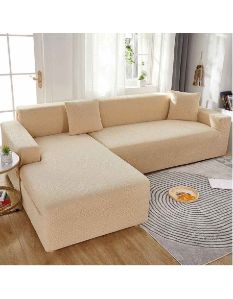 Super Stretch Sectional Geometrical Sofa Cover for Pet