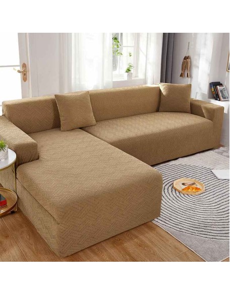 Super Stretch Sectional Geometrical Sofa Cover for Pet