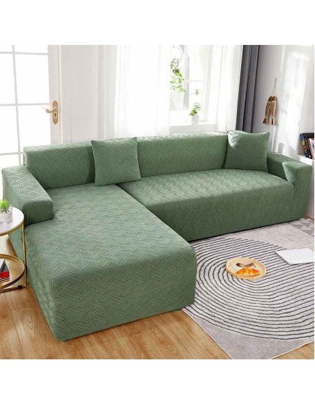 Super Stretch Sectional Geometrical Sofa Cover for Pet