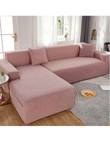 Super Stretch Sectional Geometrical Sofa Cover for Pet