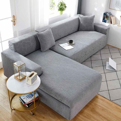 Magic Sofa Covers Classic，Super Stretch Sectional Geometrical Sofa Cover for Pet