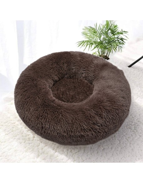 Calming Dog Bed - Anxiety Relieving Dog Bed, Anti-Anxiety Donut Pet Bed