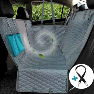 Premium Dog Rear Car Seat Cover, Scratch Prevent Antislip Dog Car Hammock