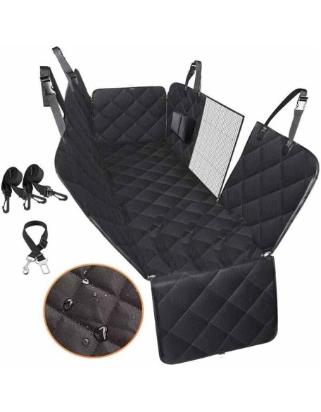 Premium Dog Rear Car Seat Cover, Scratch Prevent Antislip Dog Car Hammock