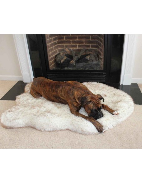 Faux Fur Orthopedic Dog Bed