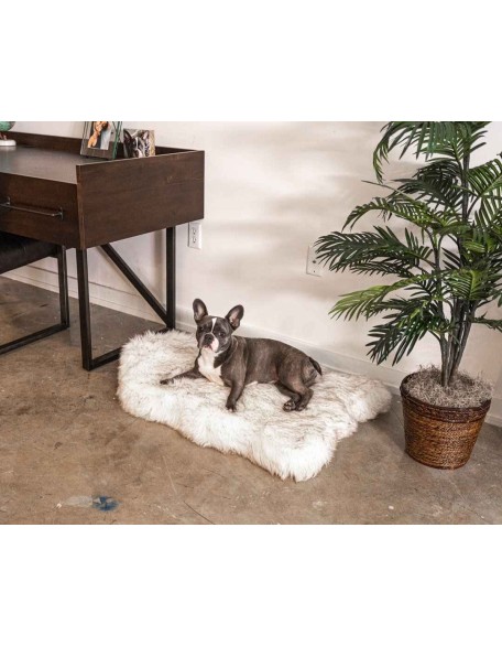 Faux Fur Orthopedic Dog Bed