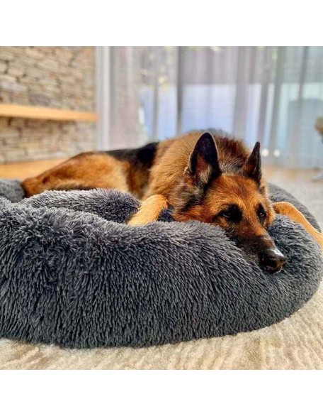 Original Calming Dog Bed - Donut Cuddler Dog Bed - Original Calming Pet Bed  (7 Sizes Available)