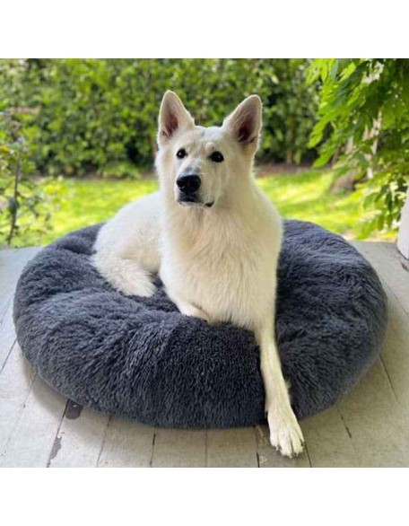 Original Calming Dog Bed - Donut Cuddler Dog Bed - Original Calming Pet Bed  (7 Sizes Available)