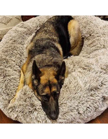 Original Calming Dog Bed - Donut Cuddler Dog Bed - Original Calming Pet Bed  (7 Sizes Available)