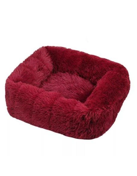 Plush Dog Bed, Calming Dog Bed -Plush Donut Cat & Dog Bed - Cosy Calming Pet Bed