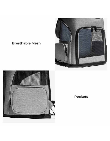 Portable Folding Travel Large Pet Carrier Backpack