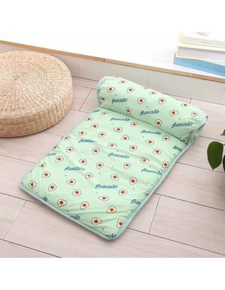 Dog Cooling Mat Breathable Bed With Pillow