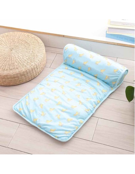 Dog Cooling Mat Breathable Bed With Pillow