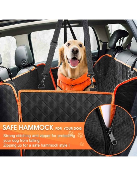 Waterproof Dog Car Seat Cover Soft Pet Seat Cover Hammock For Cars Trucks SUVs