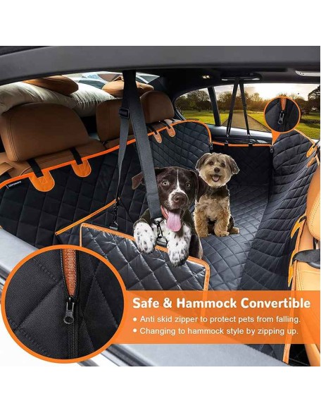 Waterproof Dog Car Seat Cover Soft Pet Seat Cover Hammock For Cars Trucks SUVs